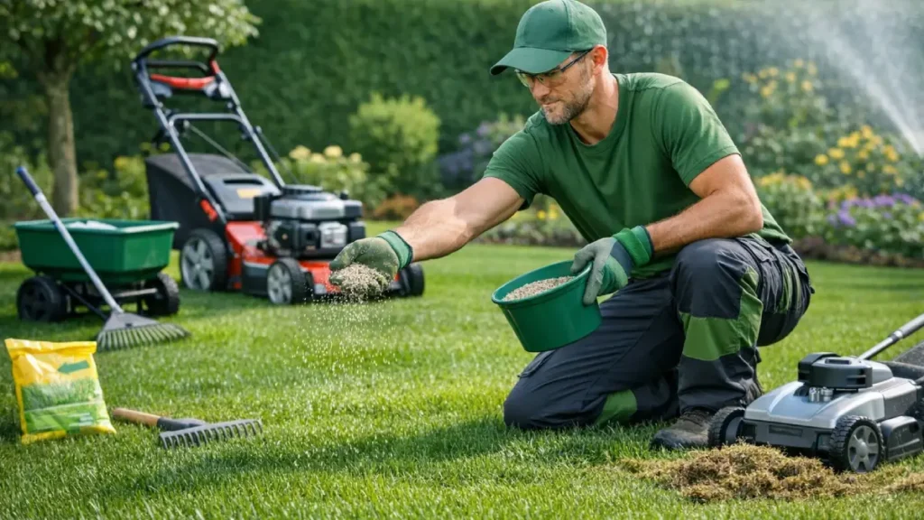 Rasenpflege, Rollrasen und Rasen-Neuanlage in Hamburg