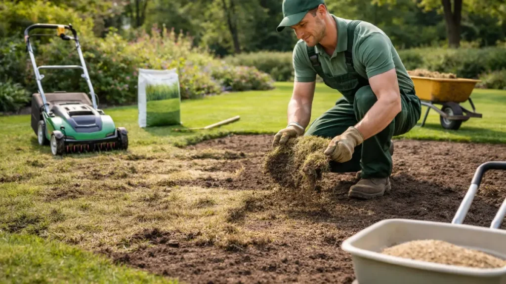 Rasensanierung und Rasenerneuerung in Hamburg